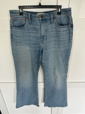 Madewell Light Blue Cropped Ankle Jeans